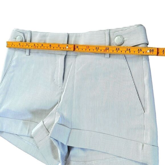 Express Blue White Striped Seersucker Chino 2” Inseam Shorts. 0. NEW. - Picture 5 of 9